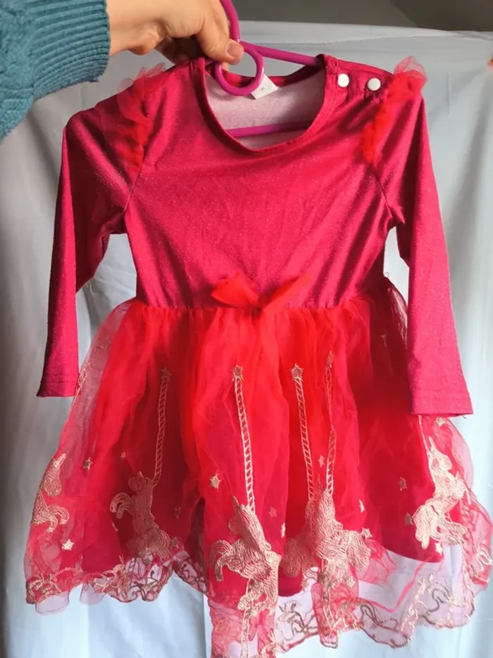 Robe de fête fille 24 mois