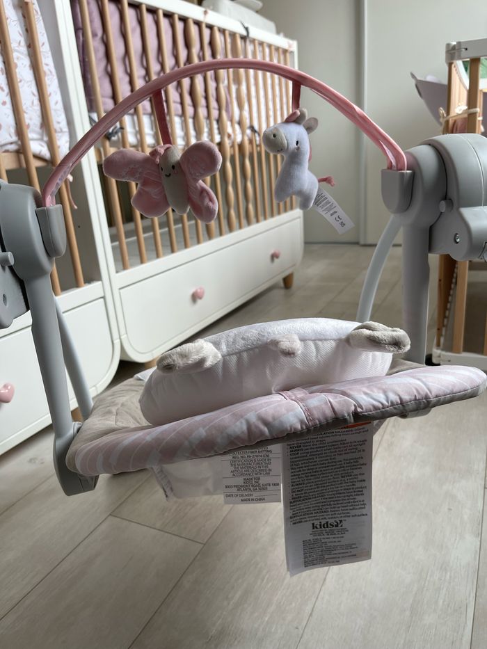 Balancelle électrique pliable bébé - photo numéro 4