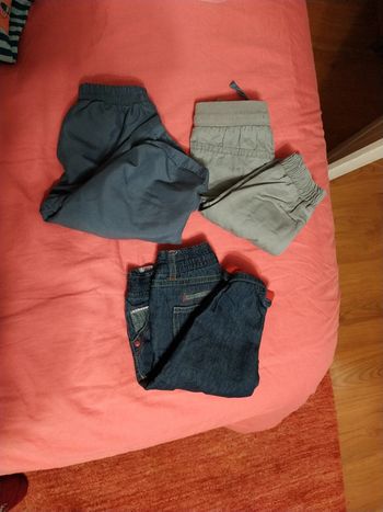 Lot 3 pantalons 6 mois