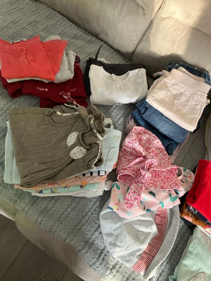 Lot vêtements fille 1 an - photo numéro 2