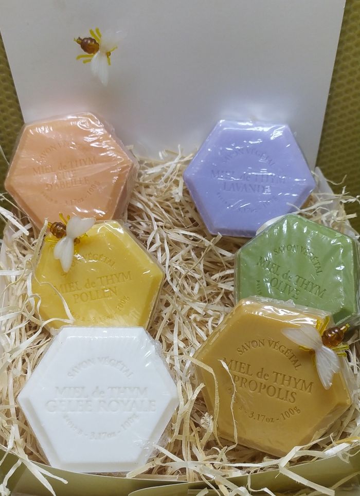 Coffret Savon  au Miel Végétal 🐝Honey Soap 🐝