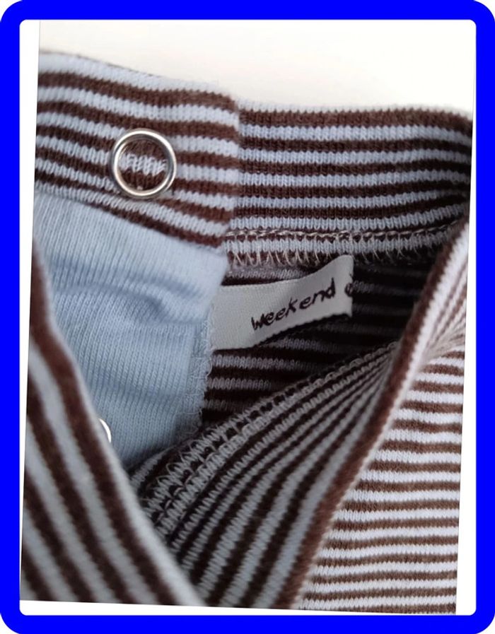 Tee-shirt 9 mois Week-end à la mer - photo numéro 2