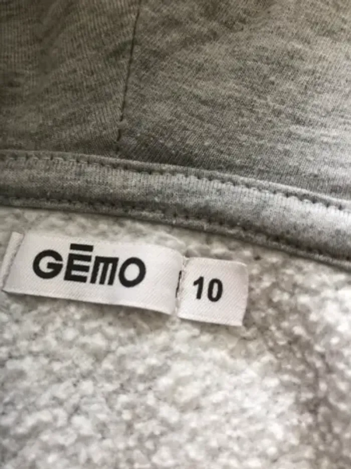 Gilet zip à capuche 10 ans garçon - photo numéro 3
