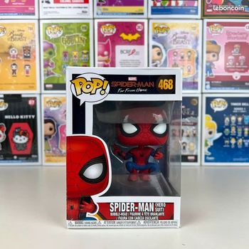 Funko Pop Spider-Man 468 Hero Suit – Far From Home – Marvel – Figurine en boîte