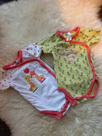 Bodys manches courtes