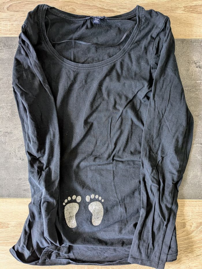 Lot T-shirts et short grossesse maternité - photo numéro 5