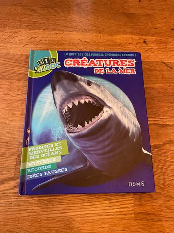 Livre 123 Top Doc Le livre des classements drôlement savants ! Créature de la mer