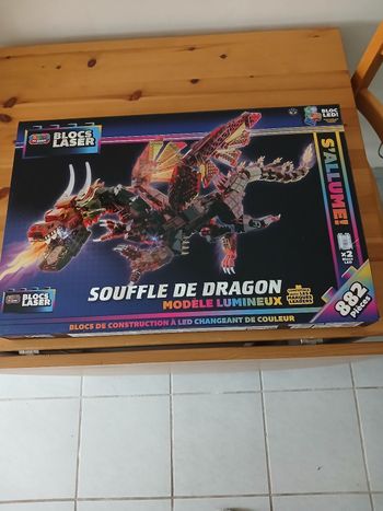 Lego blocs laser souffle de dragon