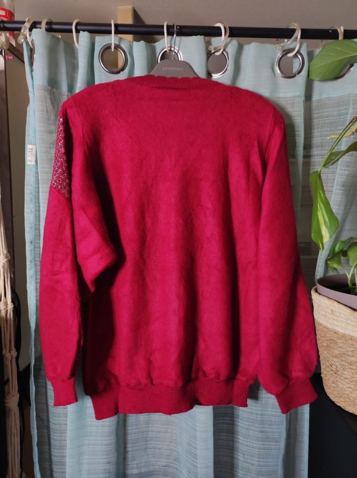 Gilet rouge vintage - photo numéro 3