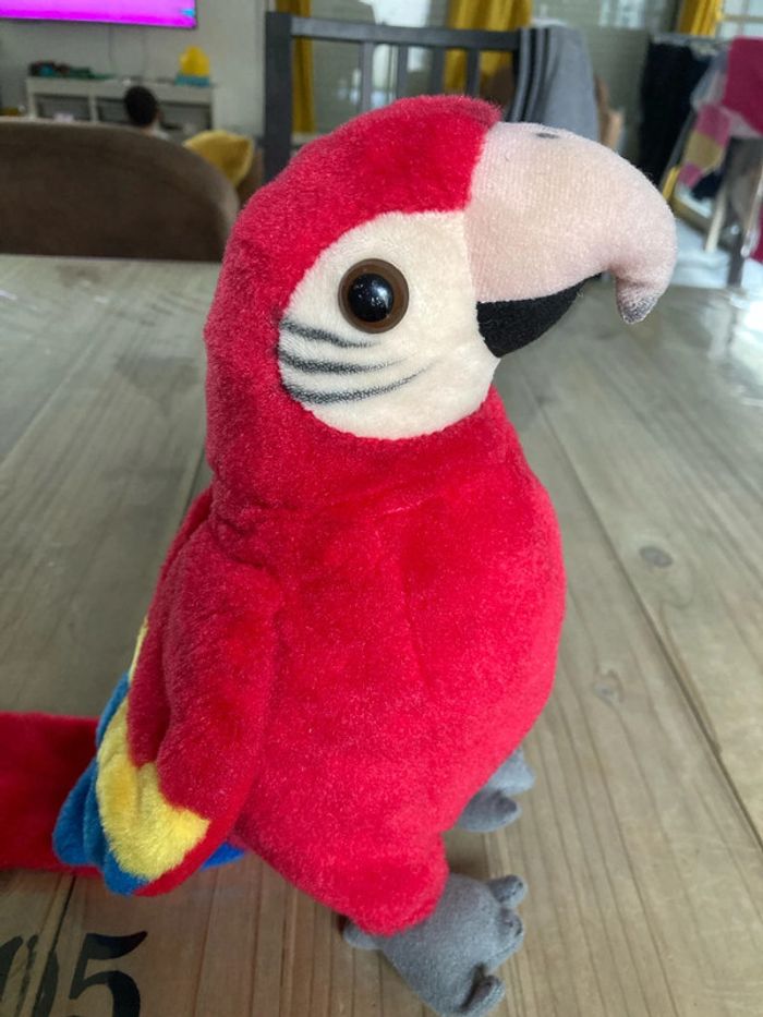 Peluche perroquet - photo numéro 3