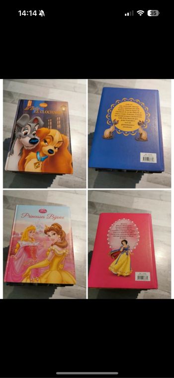 Lot Livres Disney