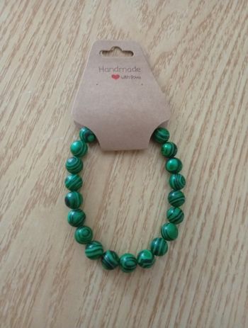Malachite bracelet en pierre naturelle 