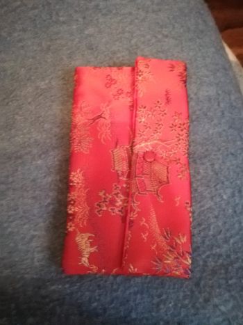 Petite pochette rouge