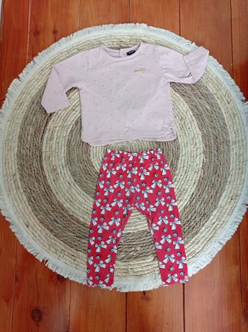1€ Ensemble bébé fille Kiabi Disney 12 mois