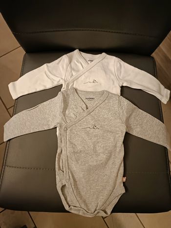 Lot 2 body noukies mixte neuf 