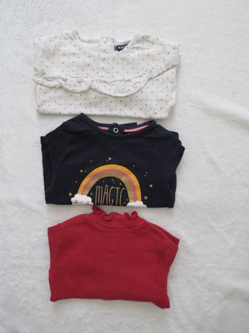 Lot 3 t-shirt 3mois
