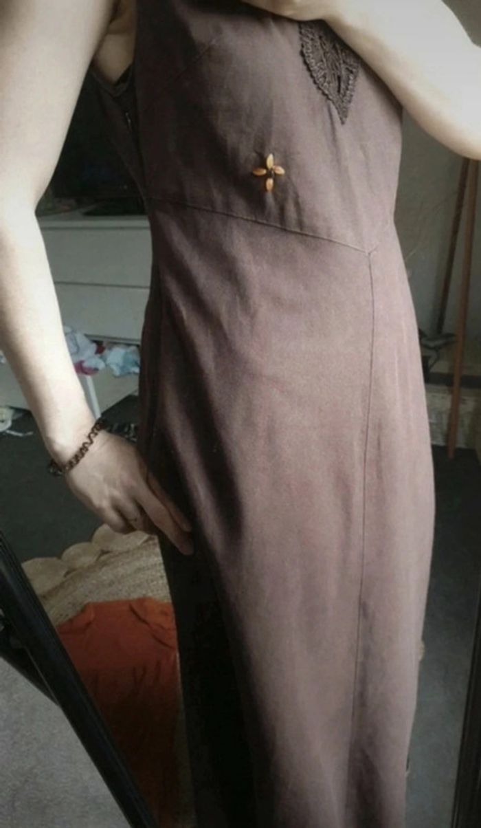 Robe longue en lin - photo numéro 2