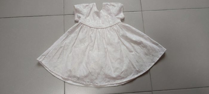 Robe manche courte cérémonie 18 mois
