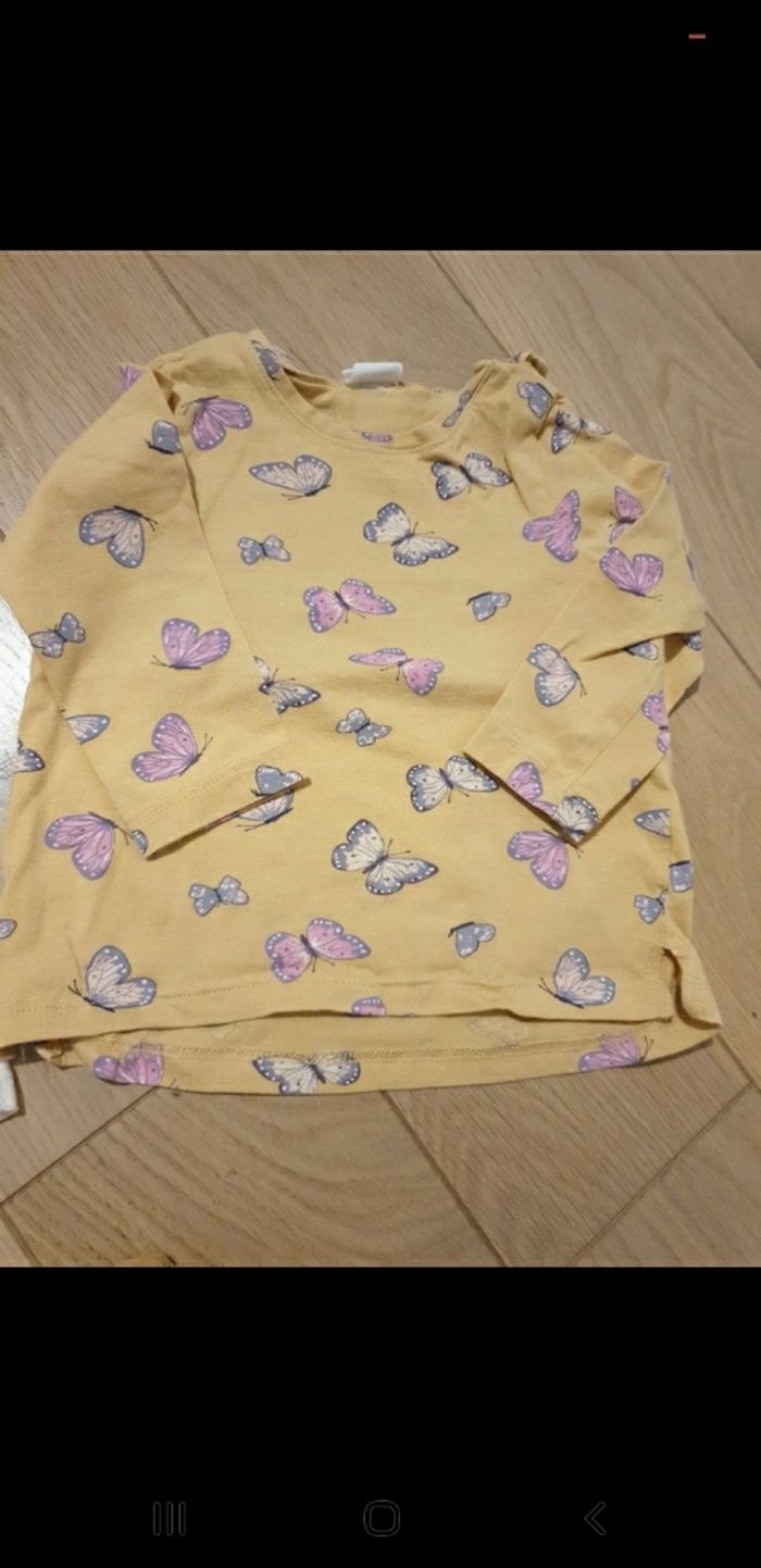 Lot hauts manches longues taille 74 - photo numéro 3