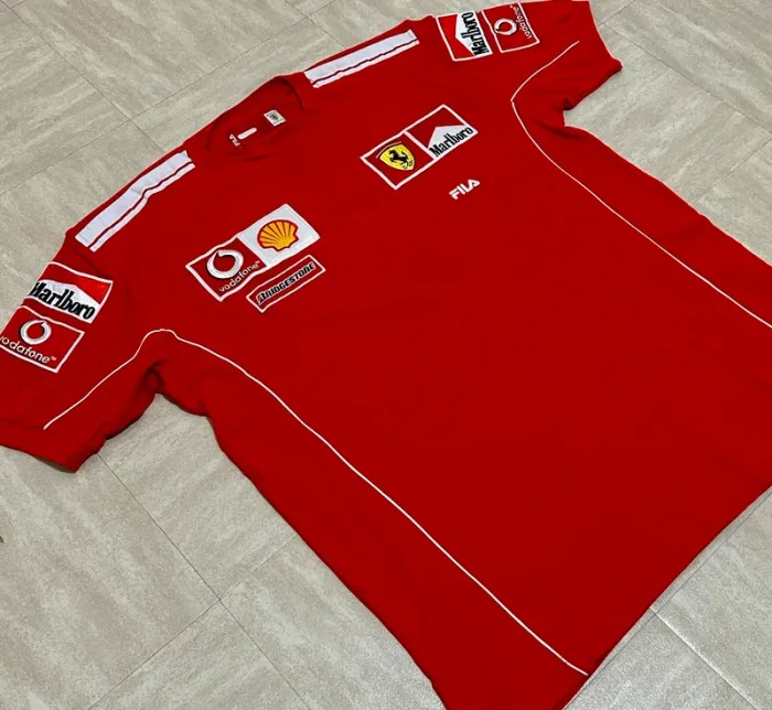 T-shirt Fila x Ferrari x Marlboro - photo numéro 4