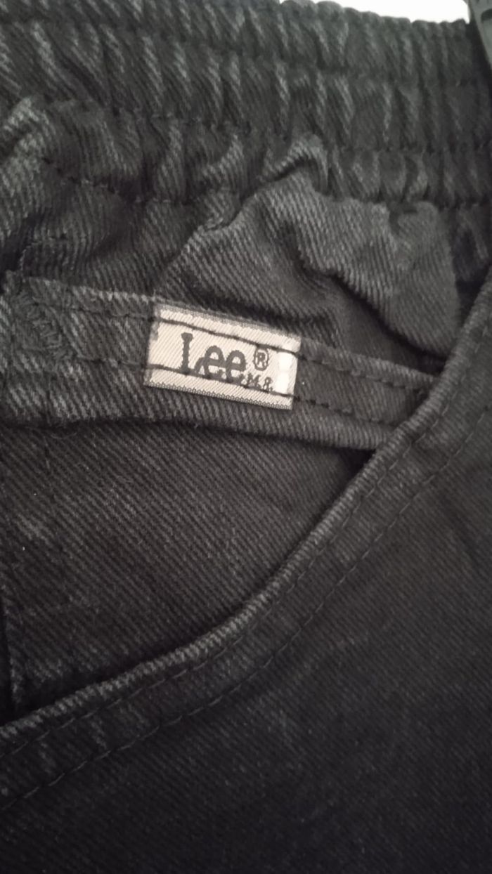 Jeans Lee Noir Oversize femme 3XL - photo numéro 2