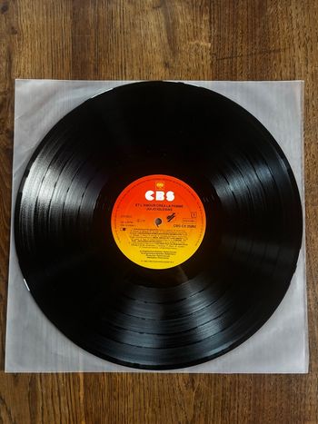 Vinyle 33 tours sans pochette Julio Iglesias et l’amour créa la femme
