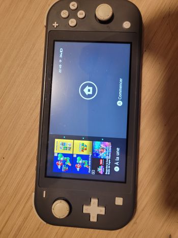 Switch lite + pochette 