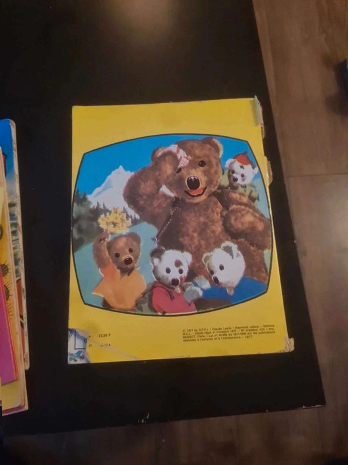 Album de coloriage nounours 1977 - photo numéro 2