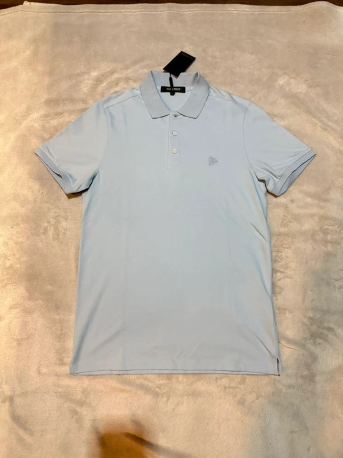 Roy Robson - Polo Bleu Ciel, taille S - photo numéro 3