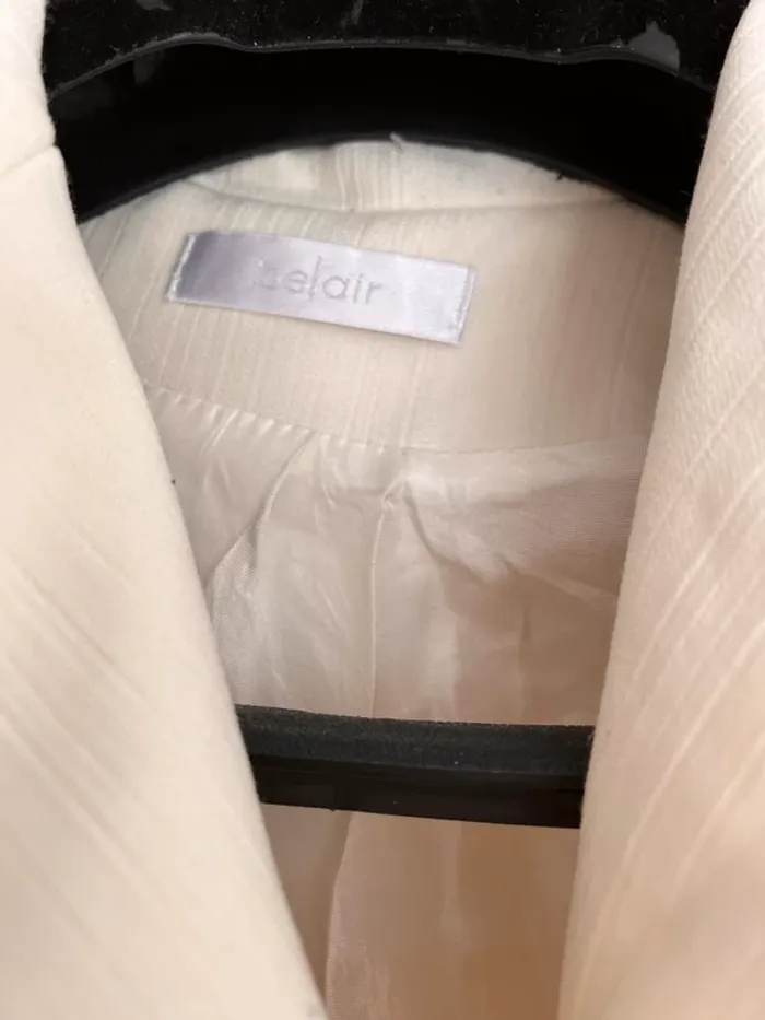 Tailleur blanc cassé bel air - photo numéro 4
