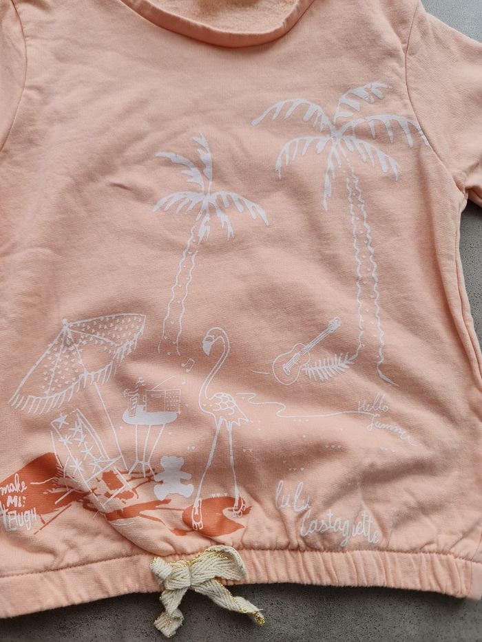 Haut lulu castagnette 4 ans neuf - photo numéro 2