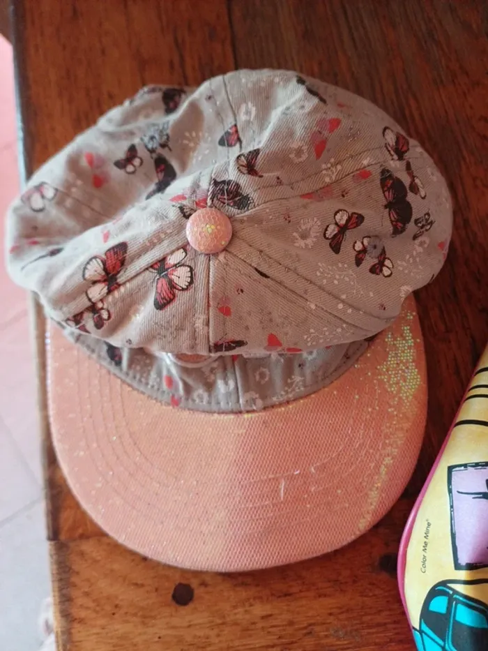 Jolie casquette pailletée à motifs 6/10ans - photo numéro 6
