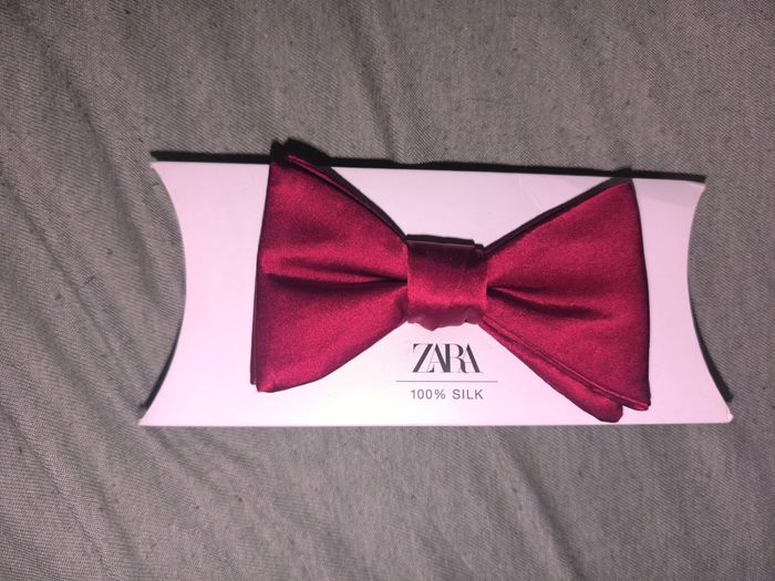 Noeud papillon rouge