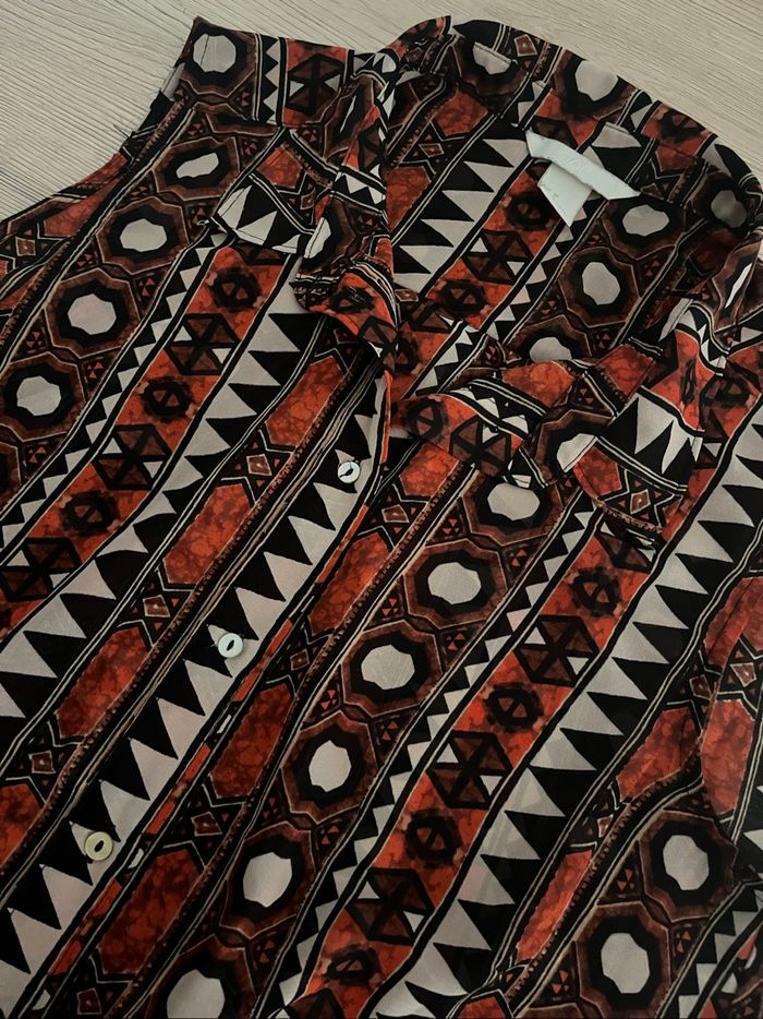 Chemise sans manches à motifs femme - photo numéro 2