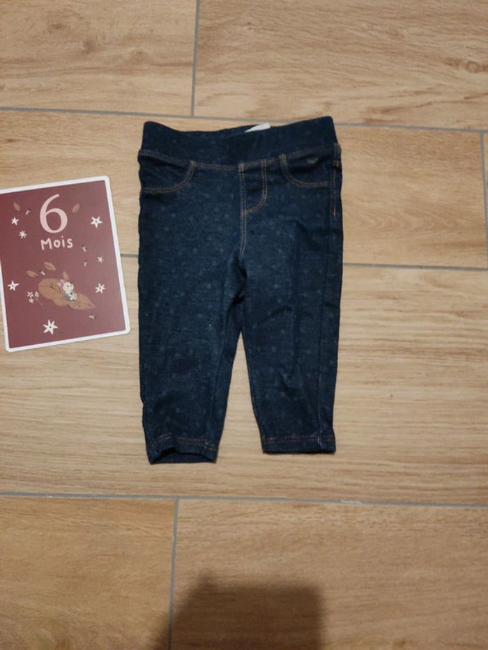 Legging jean obaibi 6 mois - photo numéro 4