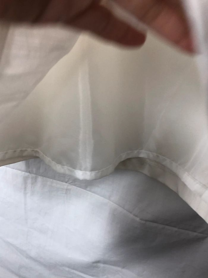 Jupe mi-longue H&M crème taille 36 38 avec ceinture très bon état - photo numéro 15