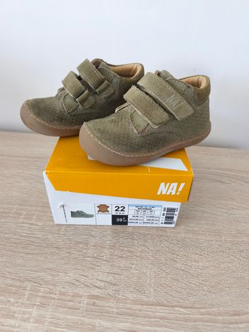 Bottines cuir spécial premiers pas