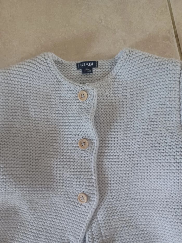 Gilet point mousse 18 mois - photo numéro 2