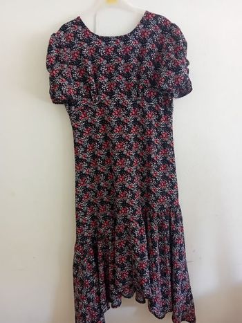 Robe longue fleurie