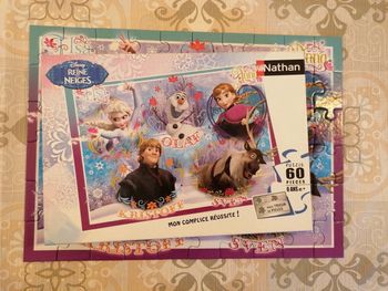 Puzzle la reine des neiges 60pieces 6ans et + nathan
