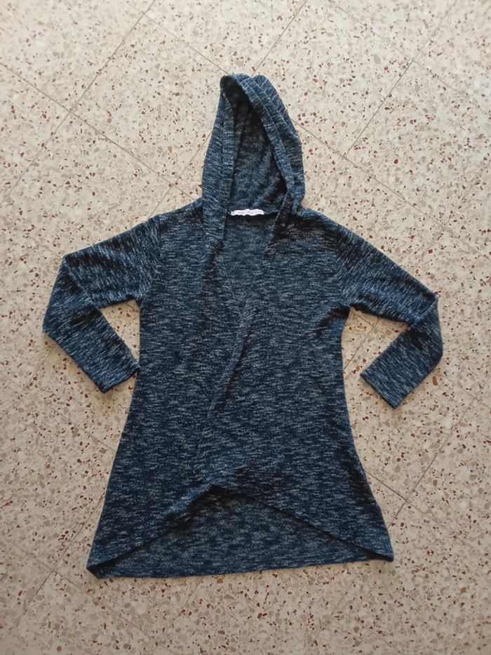 Gilet fin a capuche gemo 8 ans