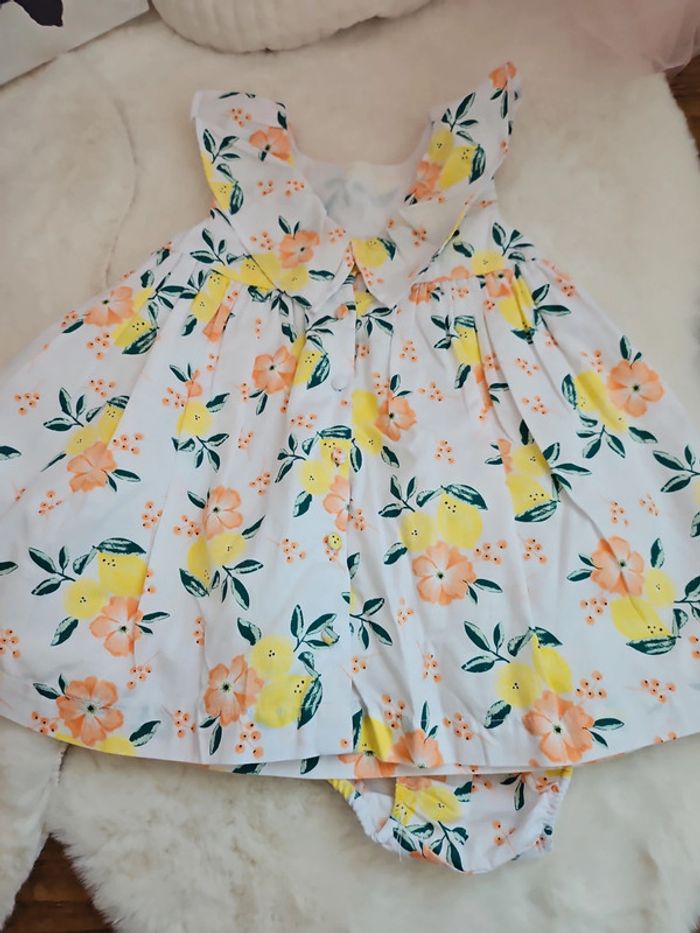 Robe citron fleurs - photo numéro 5