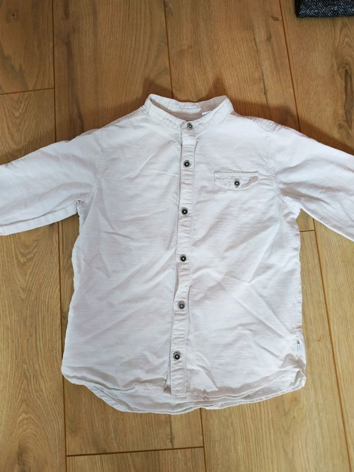 Chemise garçon col mao 6 ans - photo numéro 2