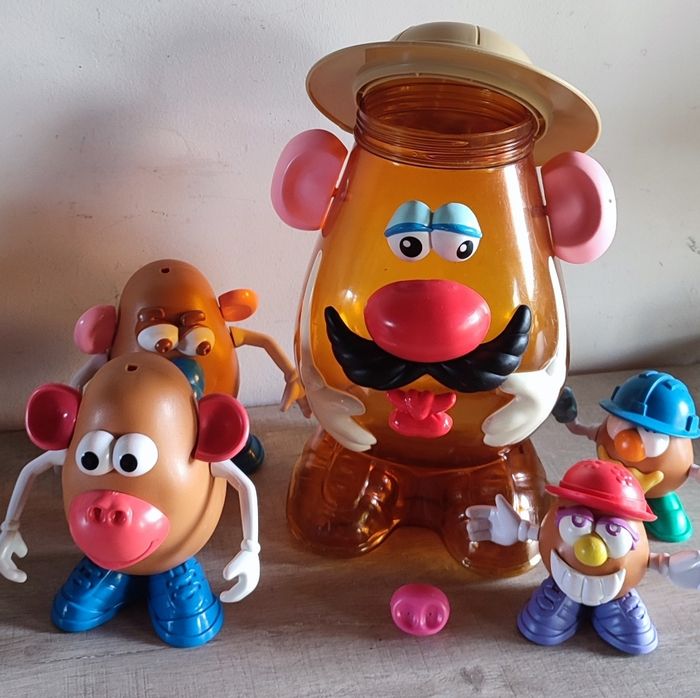 Mr patate bidon et personnages et accessoires