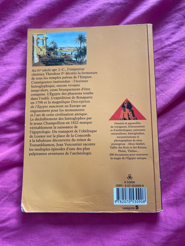 À la recherche de l’Égypte oubliée – Jean Vercoutter (collection Découvertes Gallimard) - photo numéro 2