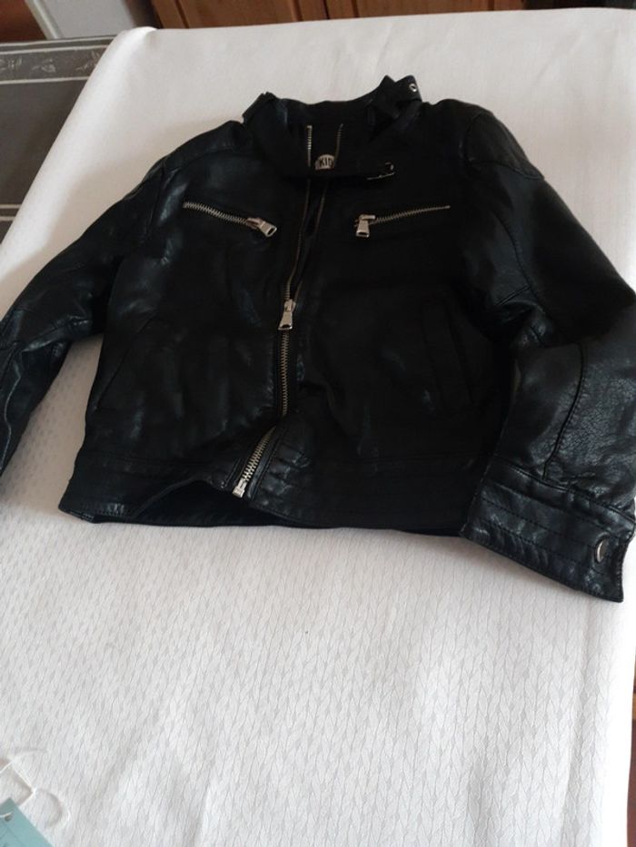 Blouson simili cuir kid star