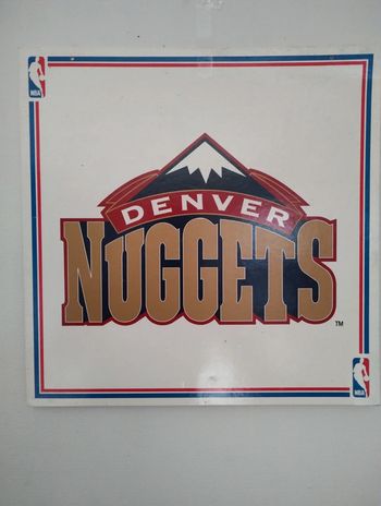 Panneau décoratif Denver nuggets  basket équipe NBA
