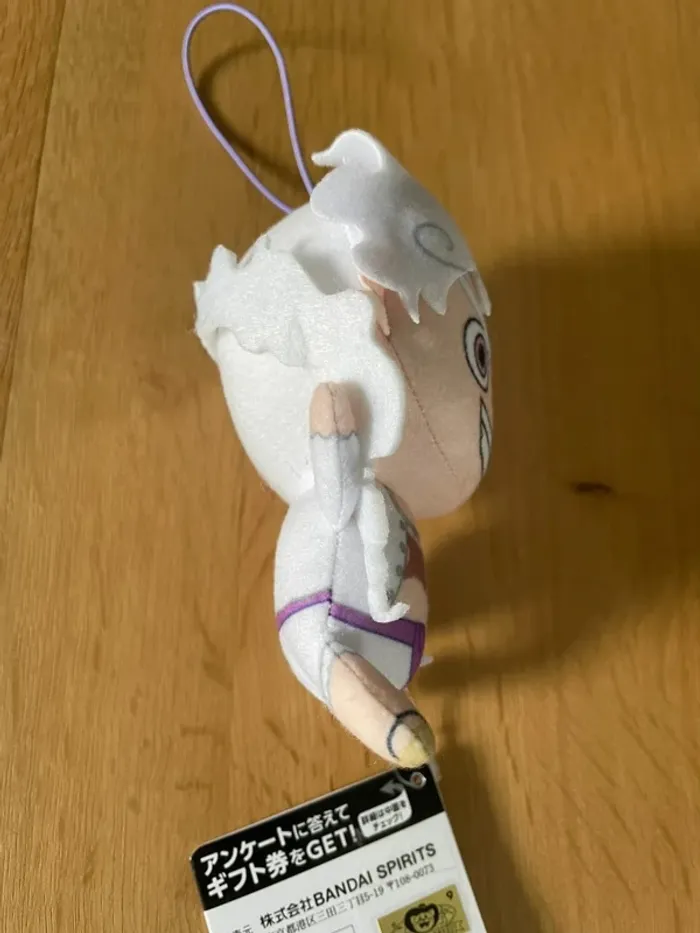 One Piece - Peluche Monkey D. Luffy Gear 5 Nika 13 cm - photo numéro 6