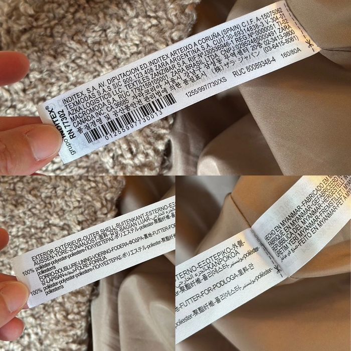 Manteau mi long oversize façon Teddy taille Xs oversize Zara - photo numéro 7