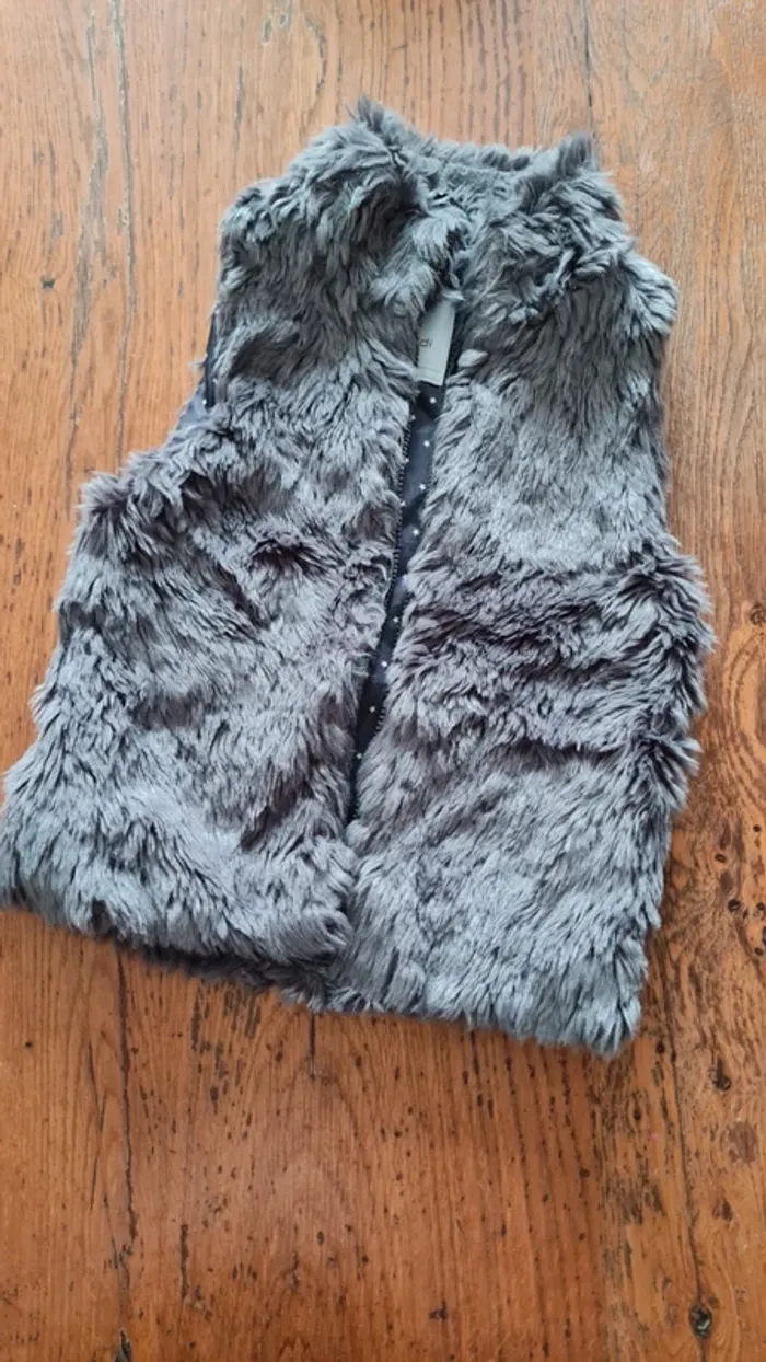 Gilet fourrure - Okaïdi - 4 ans
